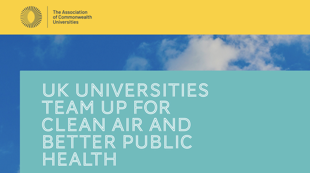 Association of Commonwealth Universities profiles the TRANSITION Clean Air Network