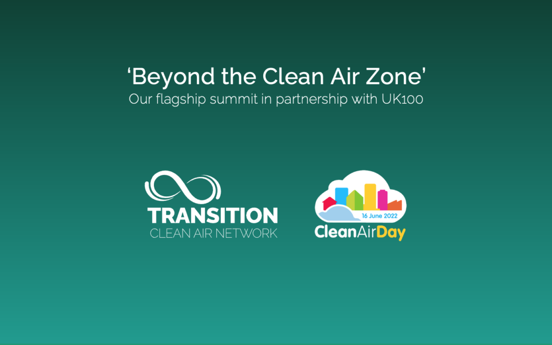 TRANSITION ‘Beyond the Clean Air Zone’ event with UK100  |  Library of Birmingham  |  10:00-18:00, 16 Jun 2022